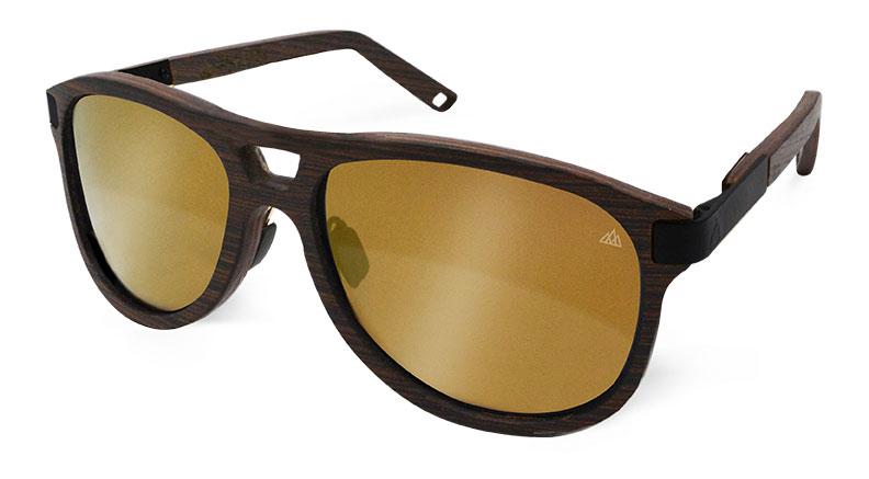 FLYER WOOD SUNGLASSES.